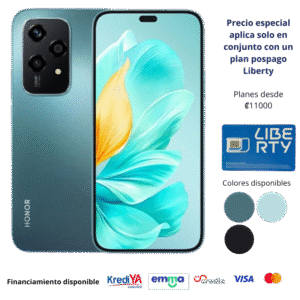 Combo Liberty + HONOR 200 Lite 256GB 8GB