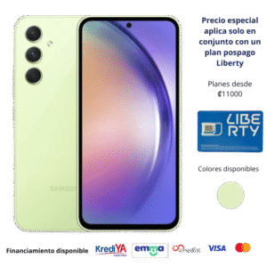 Combo Liberty + SAMSUNG A34  5G 8gb+256gb