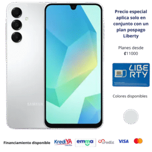 Combo Liberty + SAMSUNG A16 5G 128GB 6GB